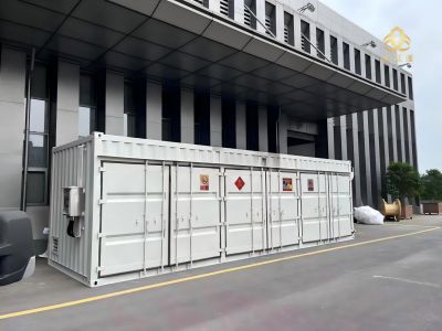 化工企业多舱式危废暂存间